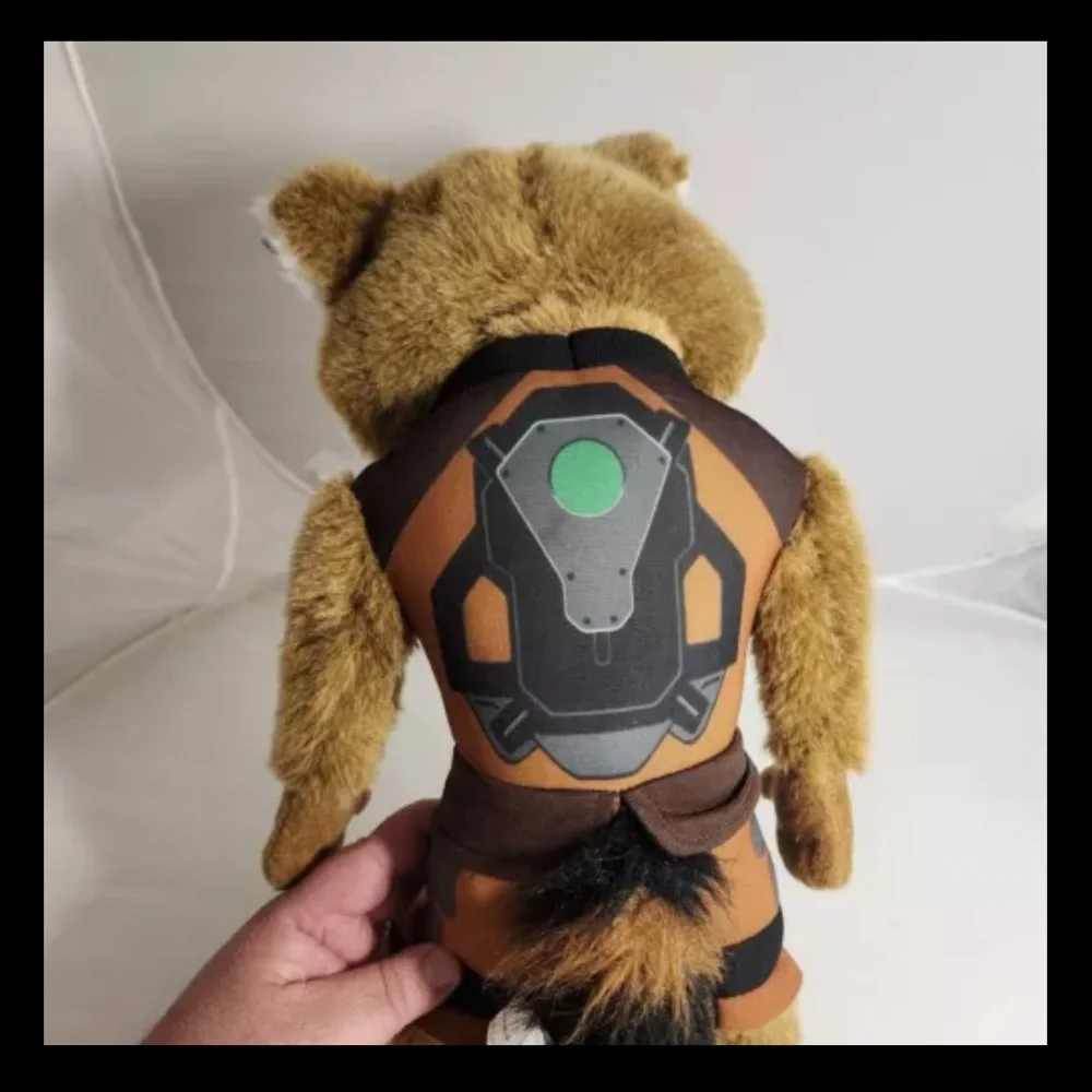 Marvel Guardians Of The Galaxy Rocket Raccoon Stuffed Toy Plush Doll 15in